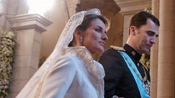 Książę Asturii Felipe i Letzia Ortiz Rocasolano