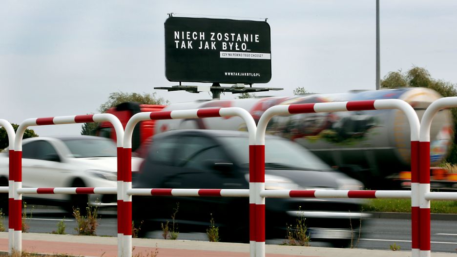 Kolejna wpadka kampanii billboardowej "Sprawiedliwe Sądy"