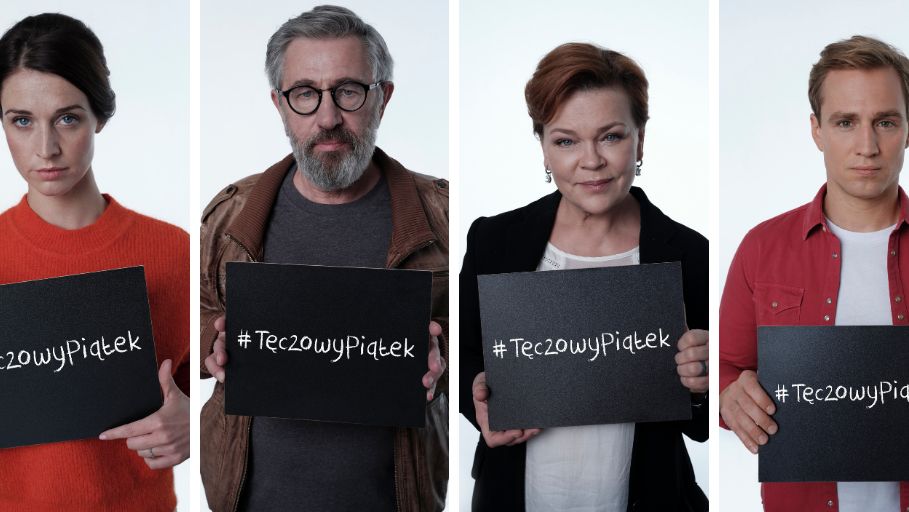 Gwiazdy wspierają akcję "tęczowy piątek"