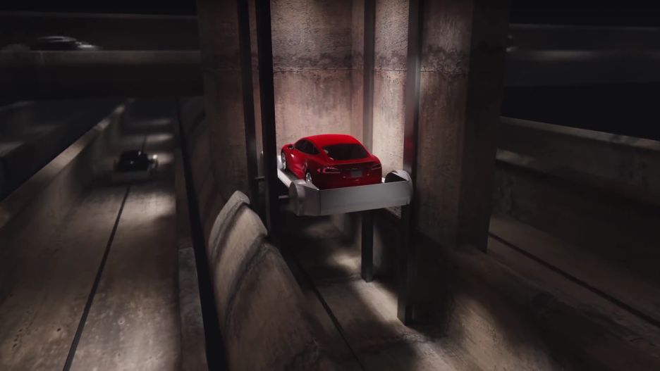 W przyszłości tak mają wyglądać tunele The Boring Company