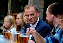 Donald Tusk w Bieszczadach