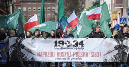 Marsz narodowców w Szczecinie