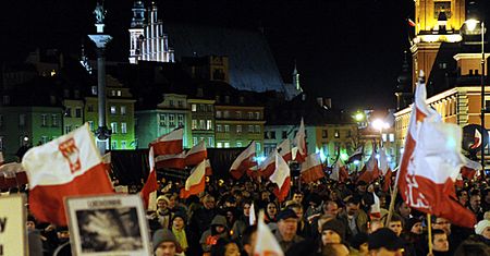 Pierwsza rocznica katastrofy smoleńskiej