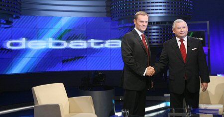 Najważniejsza debata tej kampanii - Tusk kontra Kaczyński