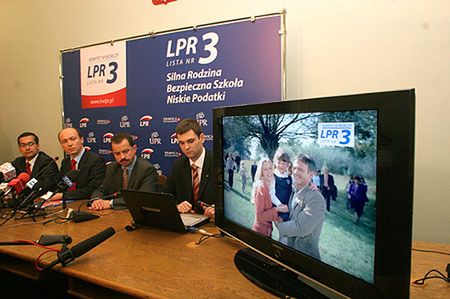 Spot wyborczy LPR o podatkach