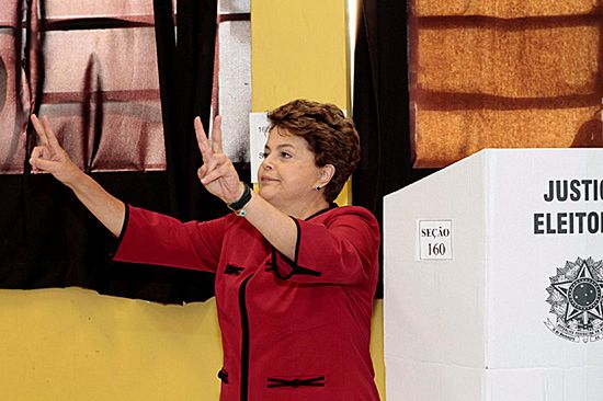 Dilma Rousseff nowym prezydentem Brazylii