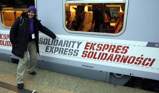 "Ekspres Solidarności" przybył do Gdańska