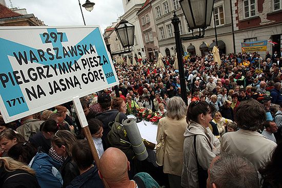 Ruszyła 297. Warszawska Pielgrzymka Piesza na Jasną Górę