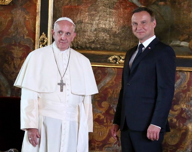 Prezydent Andrzej Duda ujawnił o czym rozmawiał z papieżem Franciszkiem