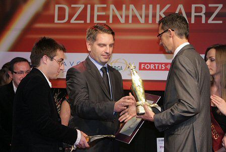 Tomasz Lis i Marcin Kącki "Dziennikarzami Roku 2007"