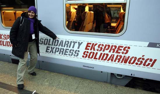 "Ekspres Solidarności" przybył do Gdańska