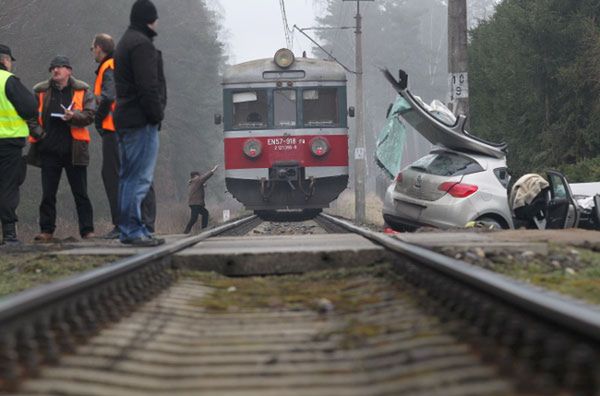 Po wypadku utrudnienia na linii kolejowej Olsztyn-Elbląg