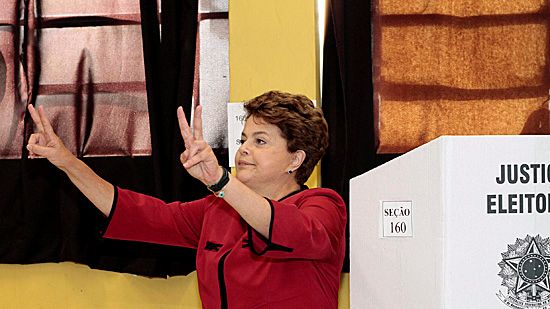 Dilma Rousseff, pierwsza w historii Brazylii prezydent-kobieta