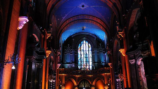 Witraż Stanisława Wyspiańskiego w kościele franciszkanów w Krakowie