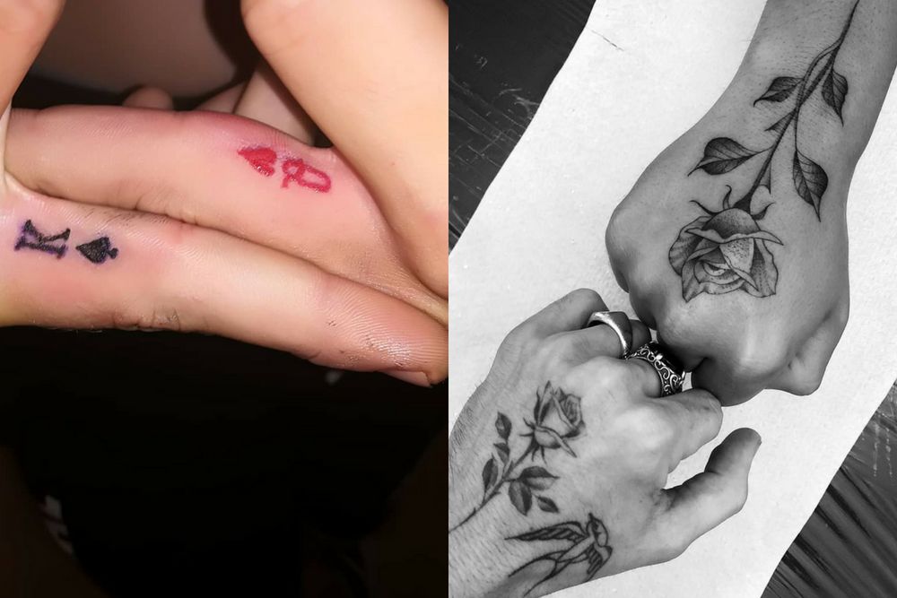 Tatuaże dla par matching tattoos 