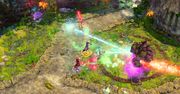 Autorzy Trine stąpają po cienkim lodzie. Nine Parchments to ewidentna zrzynka z Magicki