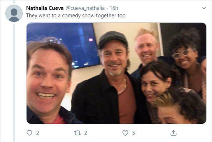 Brad Pitt i Alia Shawkat
