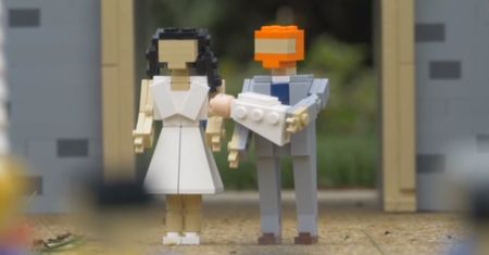 Znana firma uczciła Royal Baby. Harry i Meghan z klocków Lego