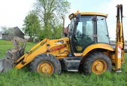 Wymierzał sprawiedliwość koparką. Demolował gospodarstwo i próbował rozjechać policjantów