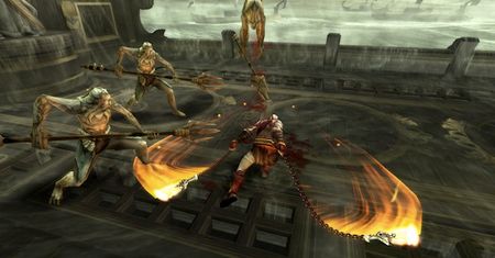Rozgrywka z God of War: Ghost of Sparta