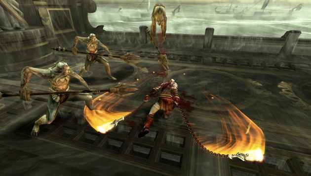 Rozgrywka z God of War: Ghost of Sparta