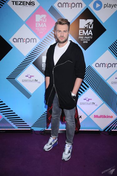 Marcin Mroziński na MTV EMA 2015 Pre-Party