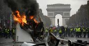 Pola Elizejskie zdemolowane. Tysiące Francuzów wściekłych na podwyżki