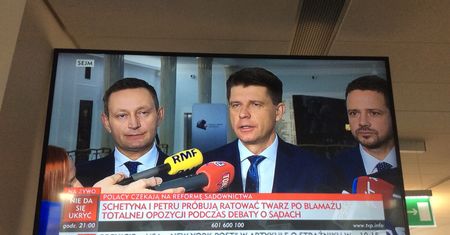 Wolta Nowoczesnej ws. kandydata na prezydenta Warszawy. Bezcenna reakcja TVP