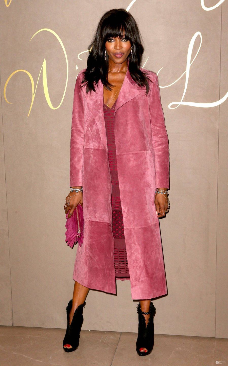 Naomi Campbell, premiera "Burberry Festive Film" w Londynie (fot. ONS)