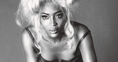 Naomi Campbell w grudniowej sesji dla „W Magazine”