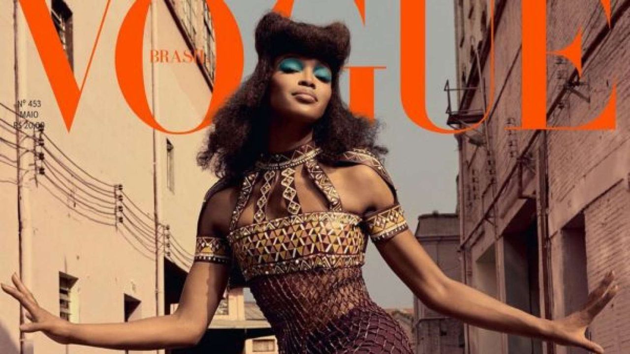 Naomi Campbell w Vogue Brazil