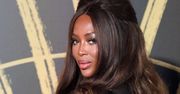 Naomi Campbell pozuje na LFW. Niewiele zostawiła dla wyobraźni
