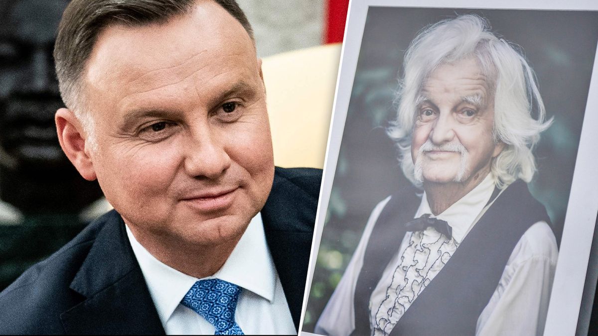 Andrzej Duda pożegnał Papcio Chmiela. Takiego hołdu przed Pałacem nie oddano nikomu