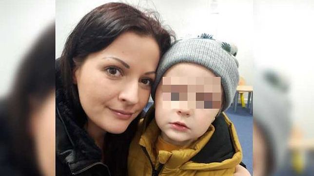 Aneta Zrobczyńska i jej syn Harry