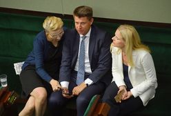 "Tym właśnie rozbija opozycję". Ryszard Petru i Joanna Scheuring-Wielgus odpowiadają Balcerowiczowi