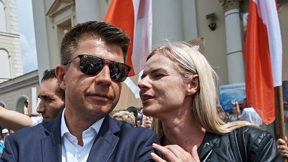 Ryszard Petru i Joanna Mihułka.