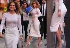 Jennifer Lopez podkreśliła kobiece kształty