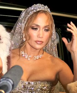 Jennifer Lopez w sukni ślubnej. Księżniczka XXI wieku