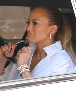 Jennifer Lopez nie założyła spodni. To zdjęcie obiegło cały świat