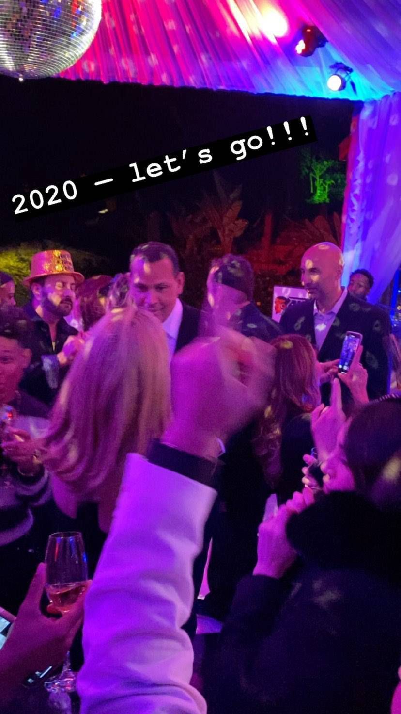 Impreza sylwestrowa u Jennifer Lopez. Kto się pojawił?