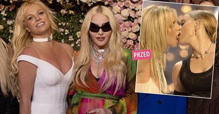 Britney Spears i Madonna odtworzyły pocałunek z 2003 roku! Lata mijają, a one nadal są królowymi skandali