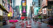 Po wprowadzeniu kwarantanny Manhattan opustoszał. Na ulicach Nowego Jorku panuje cisza i spokój