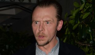 Simon Pegg drastycznie schudł. Żona płakała