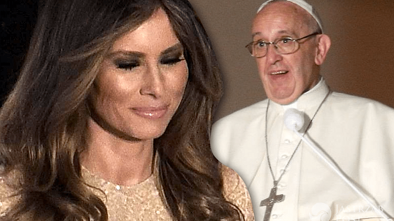 Melania Trump na spotkaniu z papieżem Franciszkiem