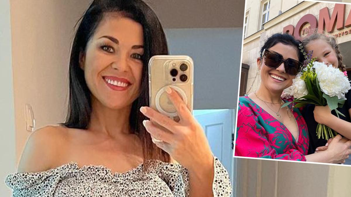 Kasia Cichopek i jej córka