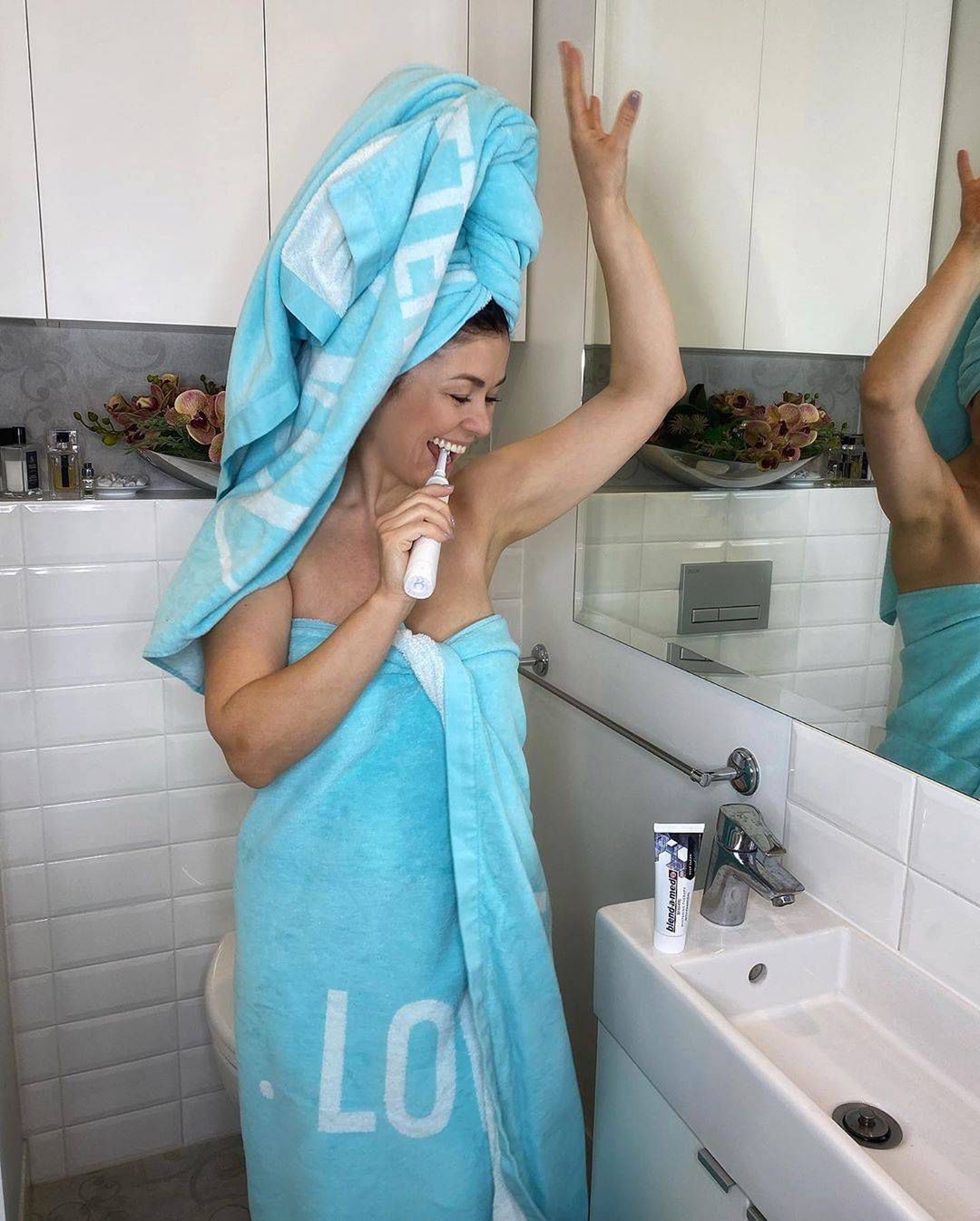 Katarzyna Cichopek w ręczniku. Jak wygląda?