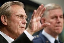 Rumsfeld: Pentagon bada skuteczność ataku na Saddama