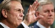 Rumsfeld: Pentagon bada skuteczność ataku na Saddama