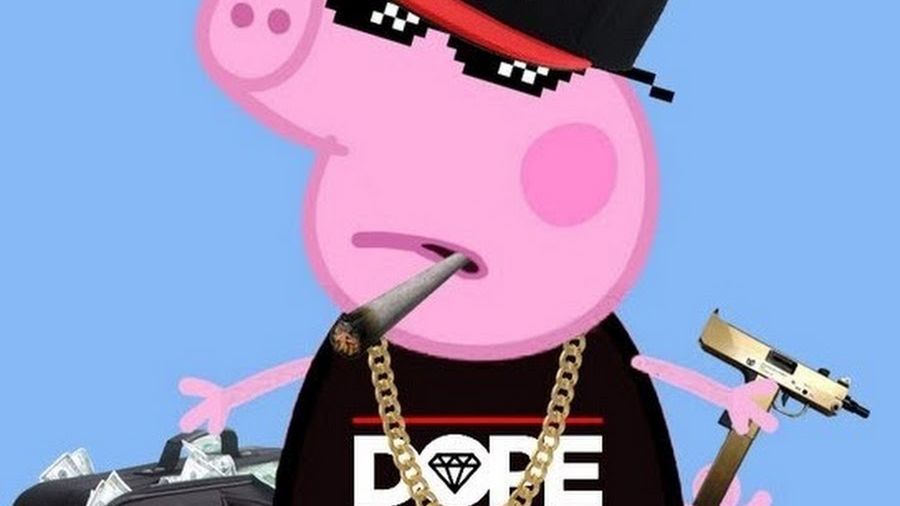 Świnka Peppa została gansterem, nie wszystkim się to spodobało