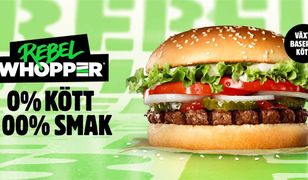 Nowe wege-burgery już wkrótce w Burger King. Rebel Whopper i Rebel Chicken King będą w całej Europie